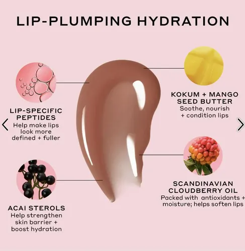 Olehenriksen Lip Treatment Gloss Tono Creme Brullee