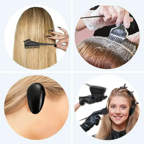 21pcs Herramientas Para Teñir El Cabello Botella De Kkk