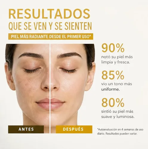 Limpiador Facial Iluminador Con Ácido Kójico Y Cúrcuma