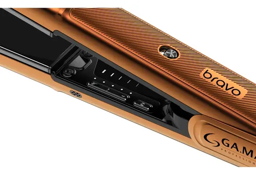 Gama Planchita De Pelo Bravo Led Ptc Naranja 250°c – 9c Naranja