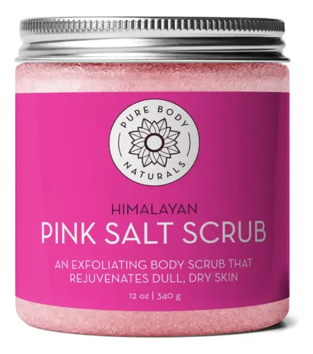 Exfoliante De Sal Pure Body Naturals Himalayan 355 Ml Con Ac