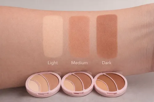 Polvo Compacto Contorno 3 Colores Powder