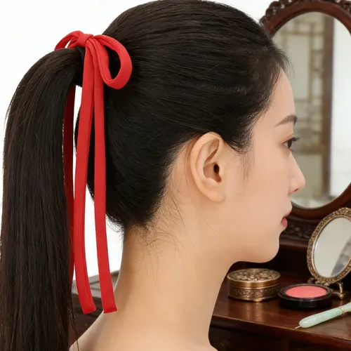 2 Diademas De Pelo Hanfu Tradicional Con Lazo 3d De Alambre