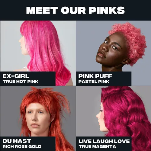 Tinte Para Cabello Good Dye Young Semi Permanente Rosa Puff