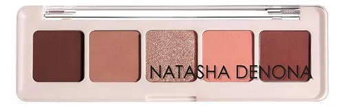 Natasha Denona Mini Biba Paleta de Sombras 5 Tonos Neutros Mate