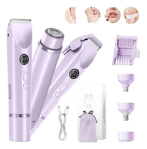 W- Depiladora De Bikini Paramujer Electrica Doble Cabeza .