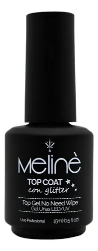 Top Coat Meline Con Glitter X 15ml
