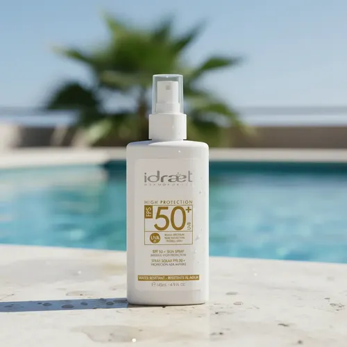 Protector Filtro Solar 50+ Idraet Spray Invisible 145ml