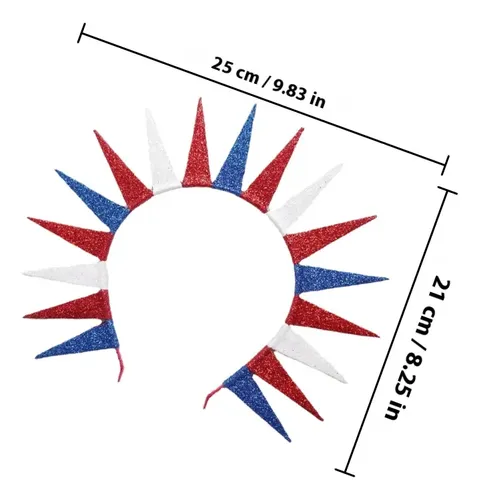 Diadema Con Forma De Corona Con Forma De Estatua De Pelo, 2