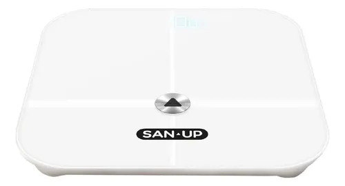 Balanza Digital Personal San Up Balanceiq-b Conexión Bluetooth + App – Color Blanco
