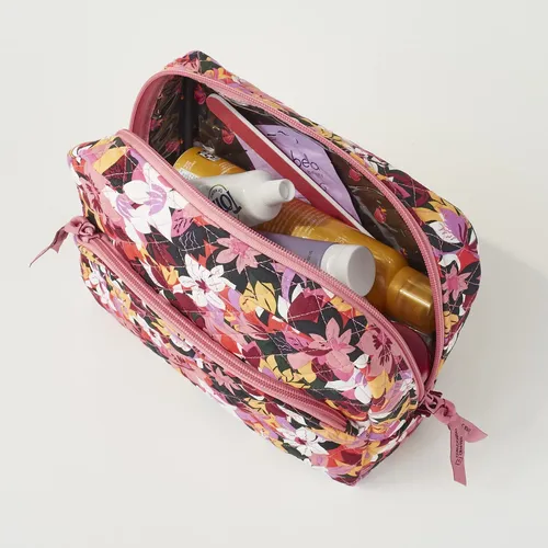 Bolso Organizador De Maquillaje Cosmético Vera Bradley Perfo