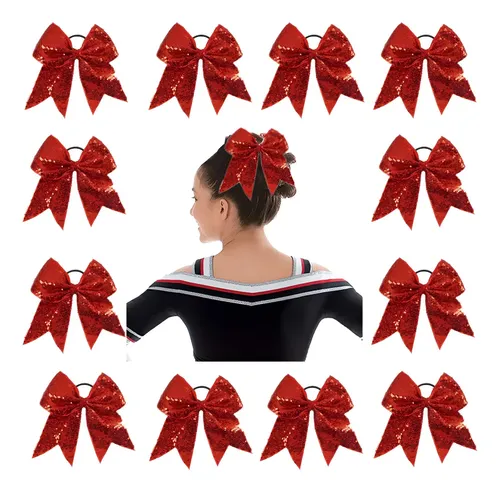 Cinta Elástica Con Forma De Lazo Para Coletas Cheer Hair Bow