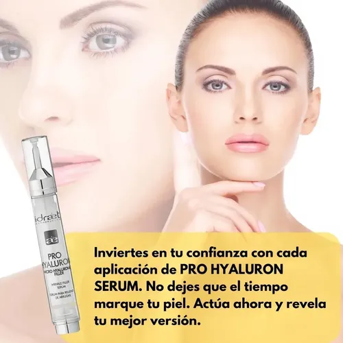 Idraet Pro Hyaluron Serum Antiarrugas Antiedad Tensor Afirma