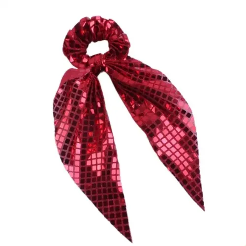 Coletero Brillante Con Lentejuelas Para Mujeres Y Adolescent