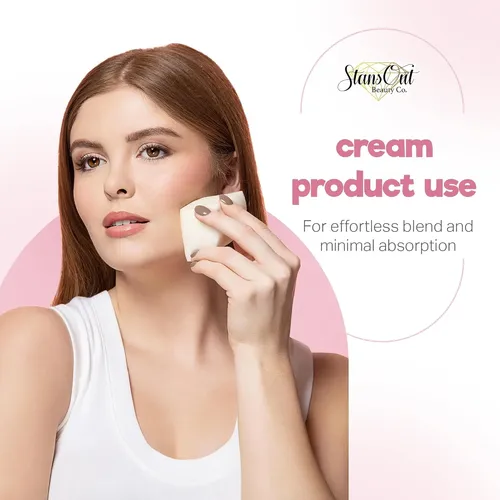Stansout Memory Foam Makeup Sponge  No-water-needed Blen…