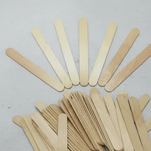 100 Palitos De Madera Para Depilación, Espátulas Y Abateleng