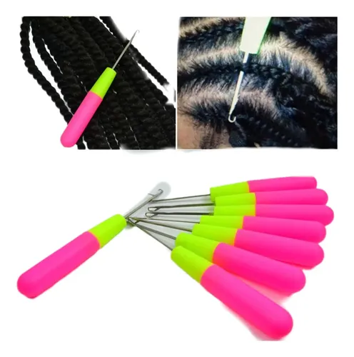 Aguja Para Colocar Extensiones De Pelo, Trenzas O Rastas
