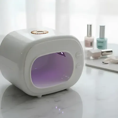 Mini Cabina Uña Esculpida Uv Led Dedo 16w Semi Gelificada$ec