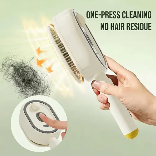 Cepillo De Vapor Eléctrico Para Cabello Con Ultraduración