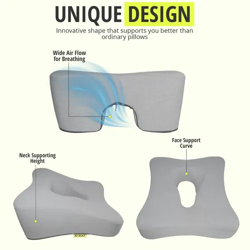 Almohada Facial Jebolt Para Mesa De Masaje + Gua Sha