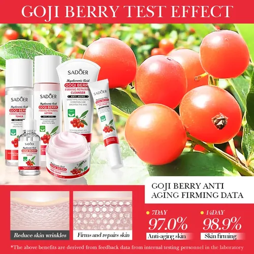 Set De Cuidados Faciales Sadoer Goji Berry T