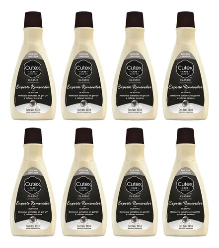 Pack Quitaesmalte Cutex Classic Experto Removedor X 100 Ml