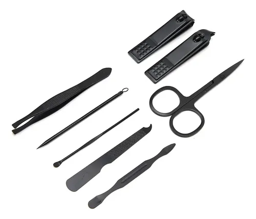 Tijeras Para Cejas Earpick De Acero Inoxidable, 8 Unidades