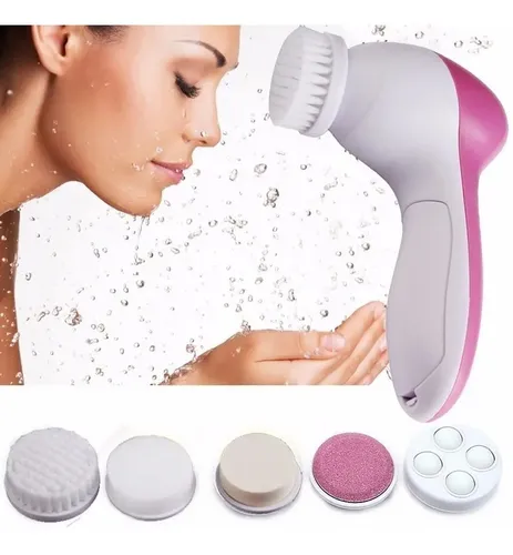 Masajeador Facial Exfoliante Relajante Aplicador Crema Y Más