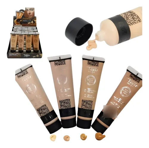 Maquillaje Base Fluida 30grs T224 Tejar  Lefemme