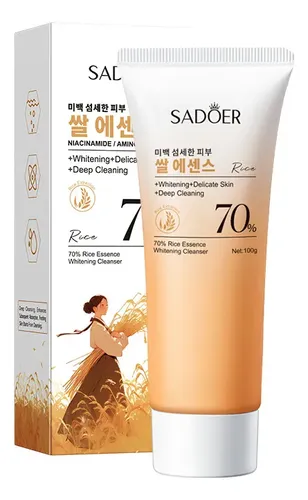 Jabón De Arroz Sadoer 70% 100g