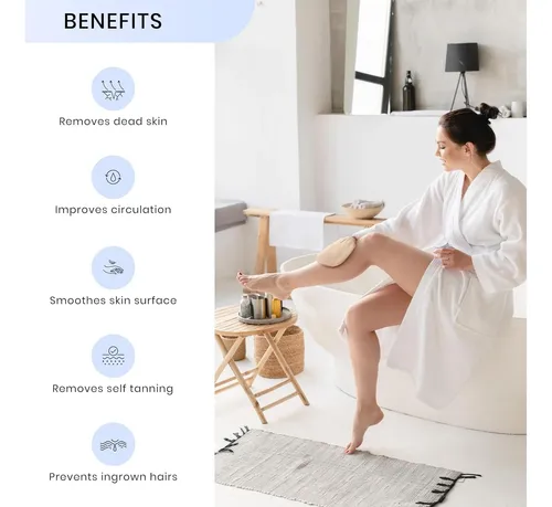 Guante Exfoliante Corporal Simplefield 2 Piezas