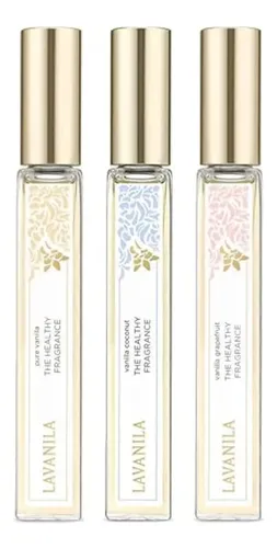Set de Perfumes Lavanila The Healthy Fragrance para Mujer, Pack con Vainilla Pura, Coco y Pomelo (3 x 10 mL)
