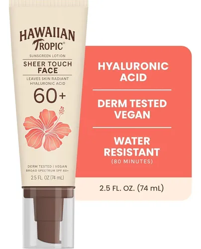 Protector Solar Facial Spf 60 Hawaiian Tropic Sheer Touch