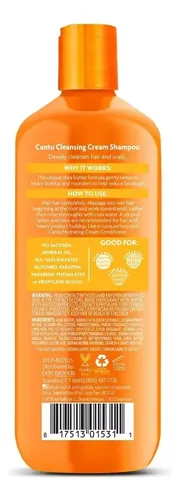 Shampoo Para Rulos 400 Ml Cantu Manteca De Karite