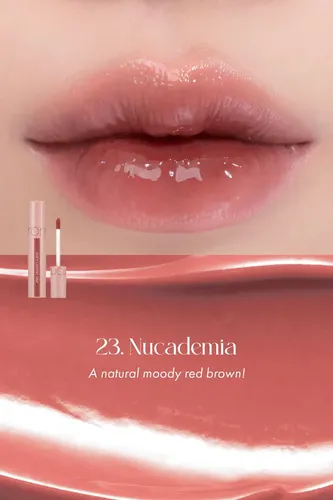 Tinta Labial Coreano Romand Juicy Lasting Tint tono #23 Nucadamia