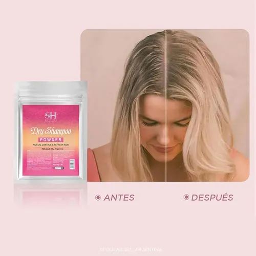 Recarga 100gr Shampoo Sevich Polvo Pelo Cabello Liviano