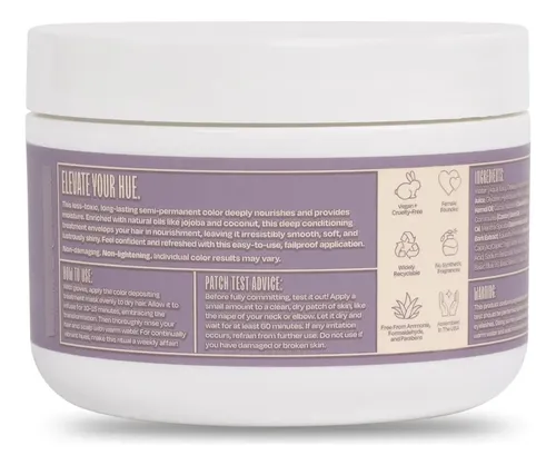 Mascarilla Capilar Overtone Smoky Lavender 237ml