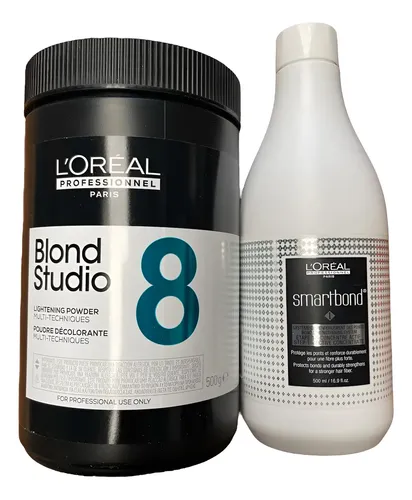Decolorante Loreal Blond Studio 8 X 500 G+ Smartbond X 500ml
