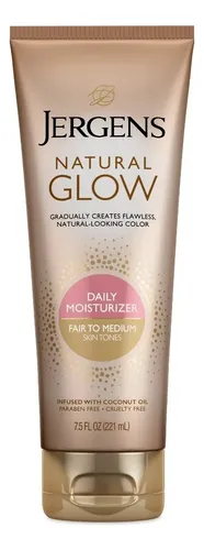 Jergens Natural Glow Loción Autobronceante Claros A Medios
