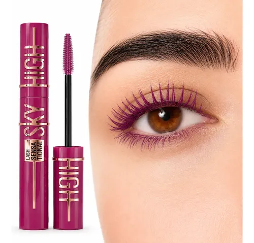 X3 Mascara Color Sky High Tei Rosa Marrón Azul 24h Original