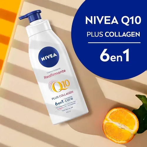 Nivea Corporal Q10 Plus Collagen Reafirmante Crema 400ml