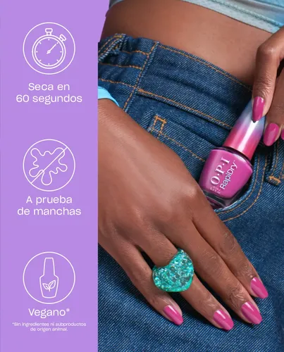 Opi – Rapidry Esmalte – Clearly Fast – 9ml Color Transparente