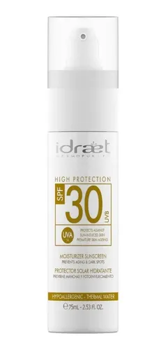 Protector Solar En Crema Natural Spf30- Facial, Sin Color