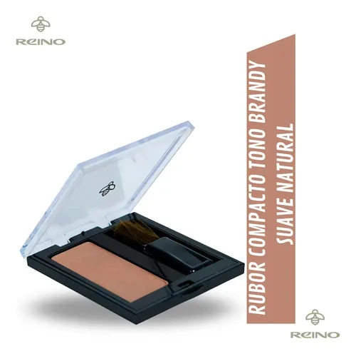 Rubor Compacto Tono Brandy 4,5 G Suave Natural Reino