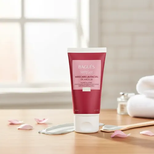 Mascarilla Facial Arcilla Bagués Semplice Control Oleosidad