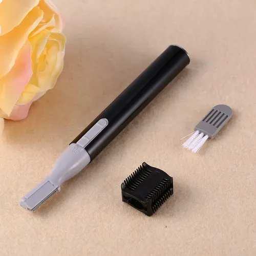 Depiladora Eléctrica Cejas Y Rostro Recargable Con Luz Led