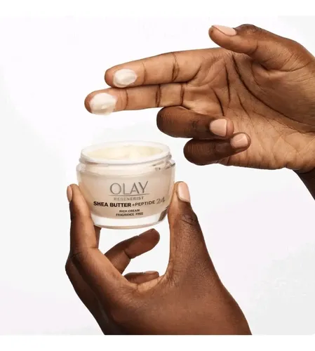 Olay Regenerist Shea Butter + Peptide 24 Crema Americano Tipo De Piel Todo Tipo De Piel