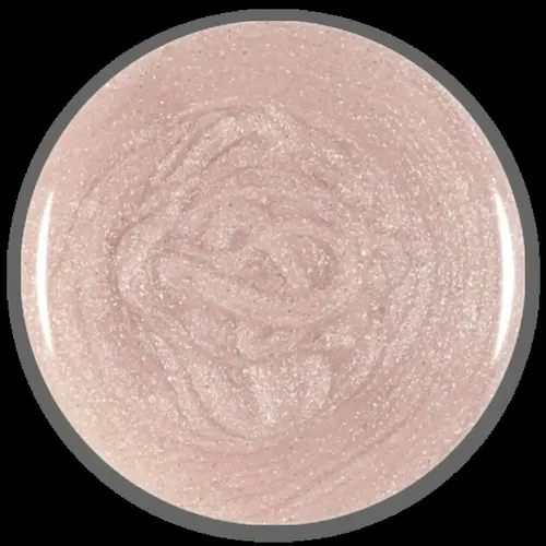 Pink Mask Base Rubber Gel Color X 15ml/.5floz Rubber Sparkly Gold