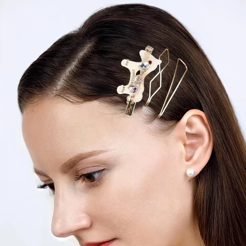 Pinza Para El Pelo Con Forma De Horquilla Para Decorar El Añ