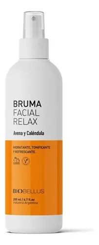 Bruma Facial Relax Avena y Caléndula Biobellus 200ml